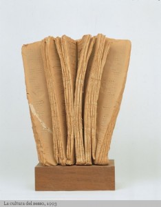 La cultura del sesso, 1993 Terracotta, cm 42